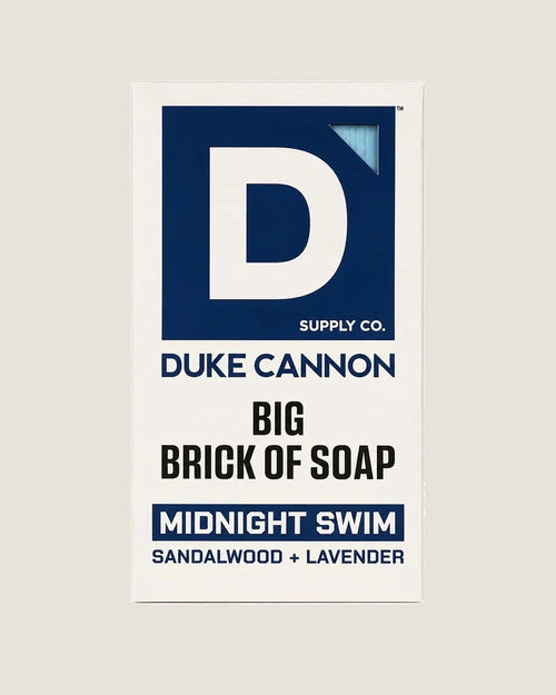 Big Brick bar soap in Midnight Swim packaging