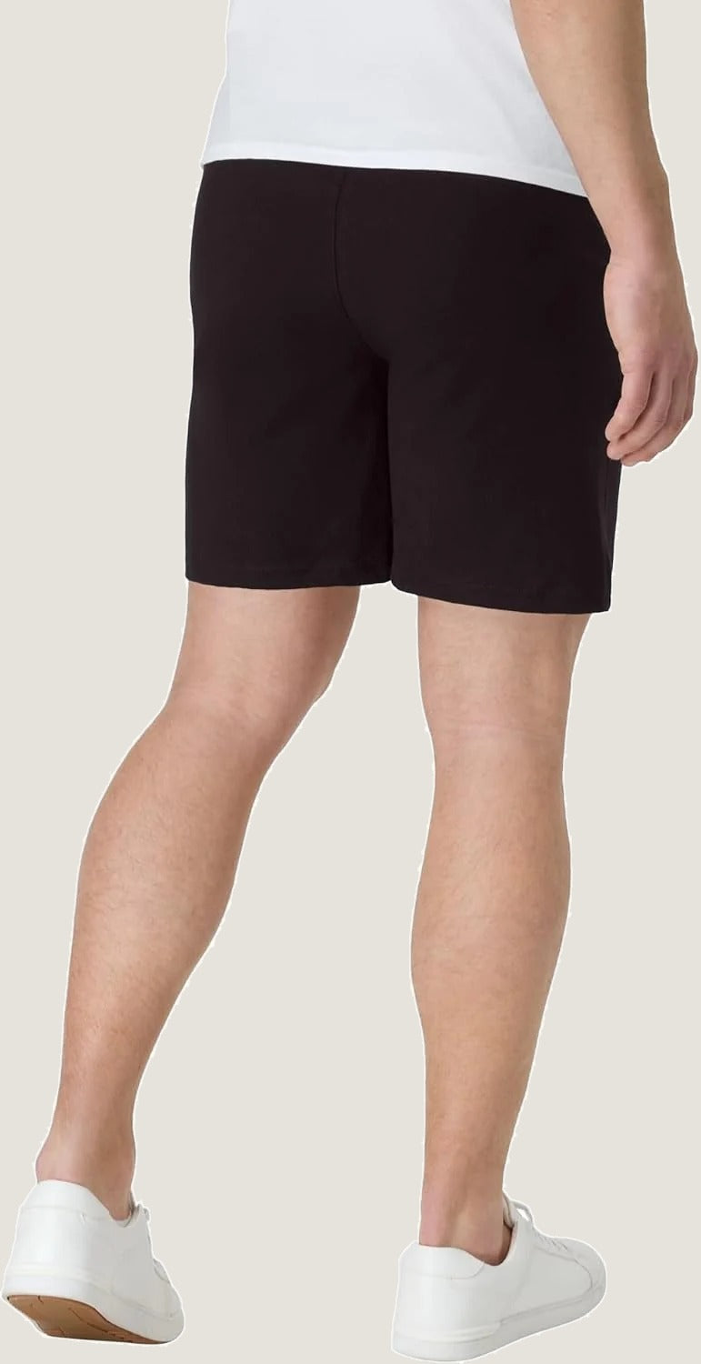 Men'S Originals Cotton Pockets, Pull-On Jersey Gym Shorts, 7"