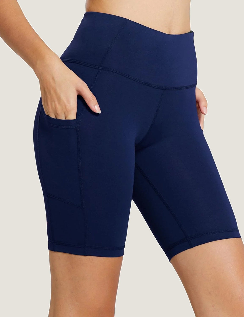 Biker Shorts — Navy Blue