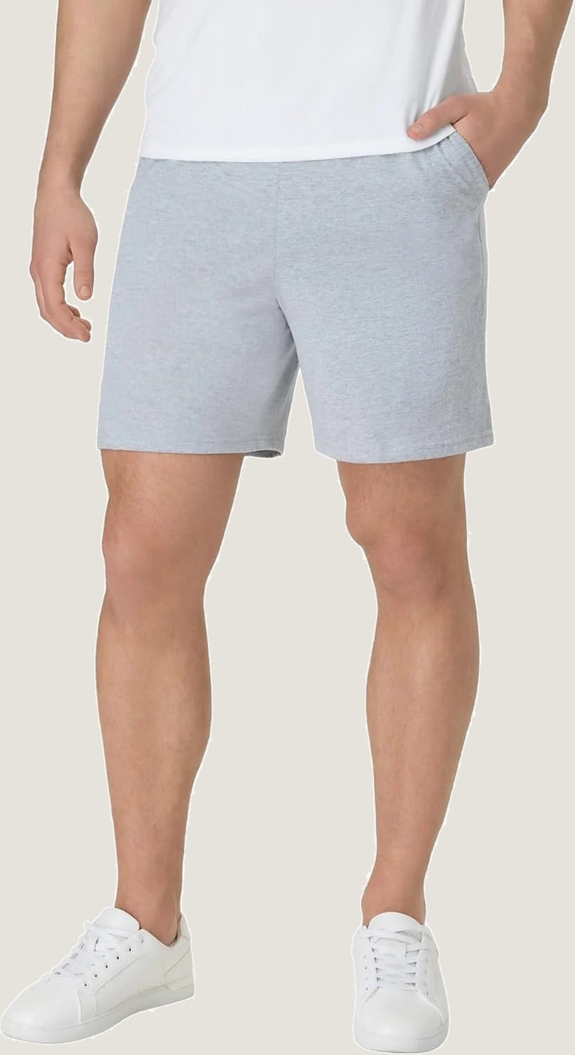 Jersey Shorts — Light Steel