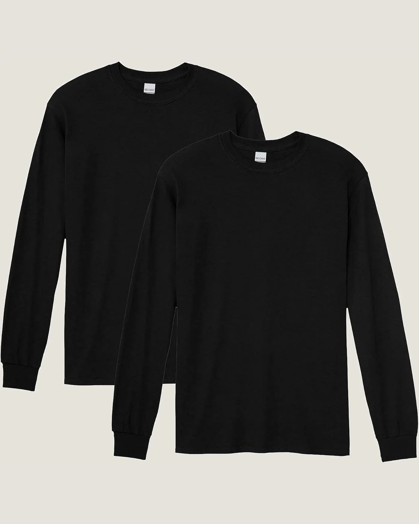 Adult Heavy Cotton Long Sleeve T-Shirt, Style G5400, 2-Pack