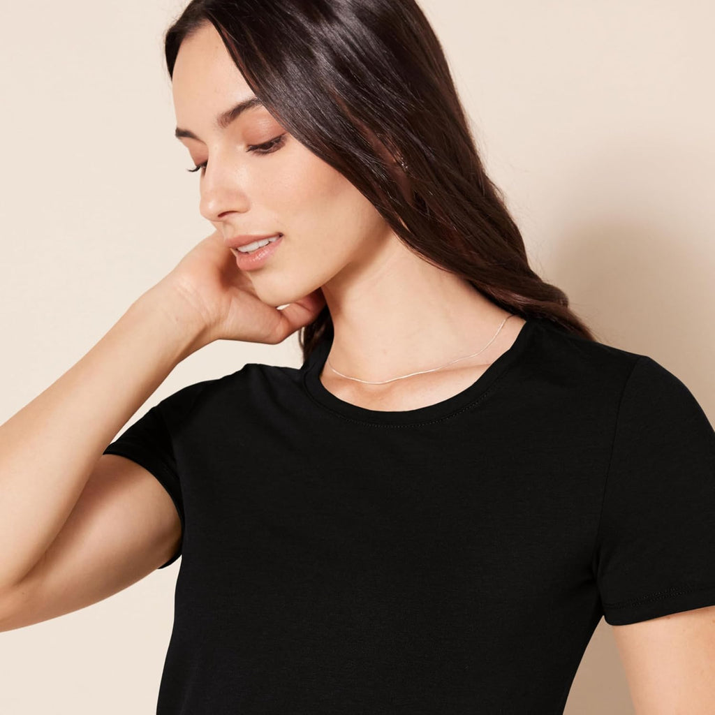 Women'S Regular-Fit Short-Sleeve Crewneck T-Shirt, Multipacks