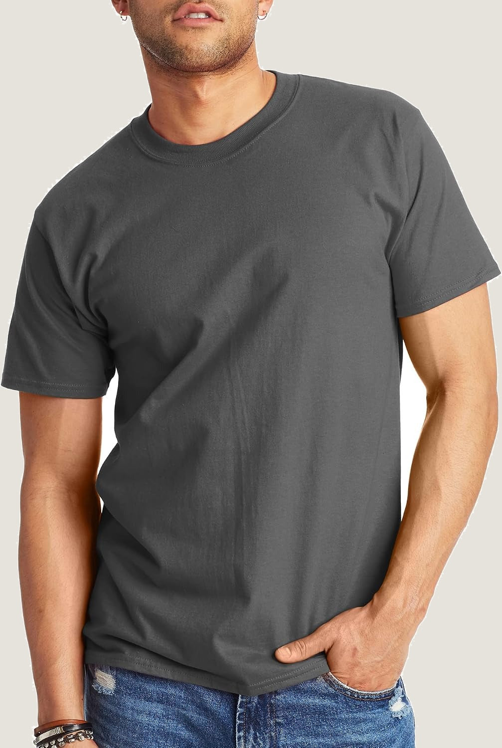 Heavyweight Tee — Smoke Grey