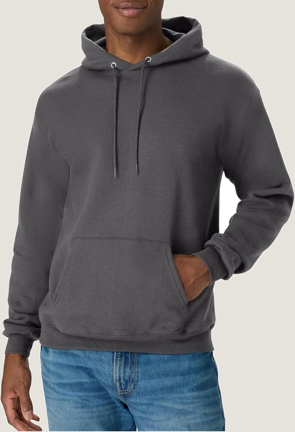 Fleece Hoodie — Grey