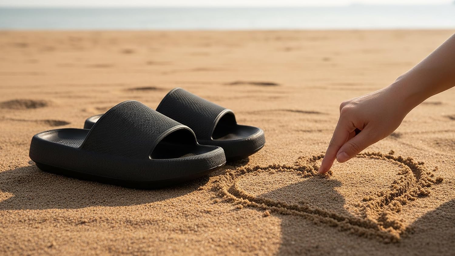 Pillow Slippers for Women and Men Thick Sole Ultra Cushion Slides