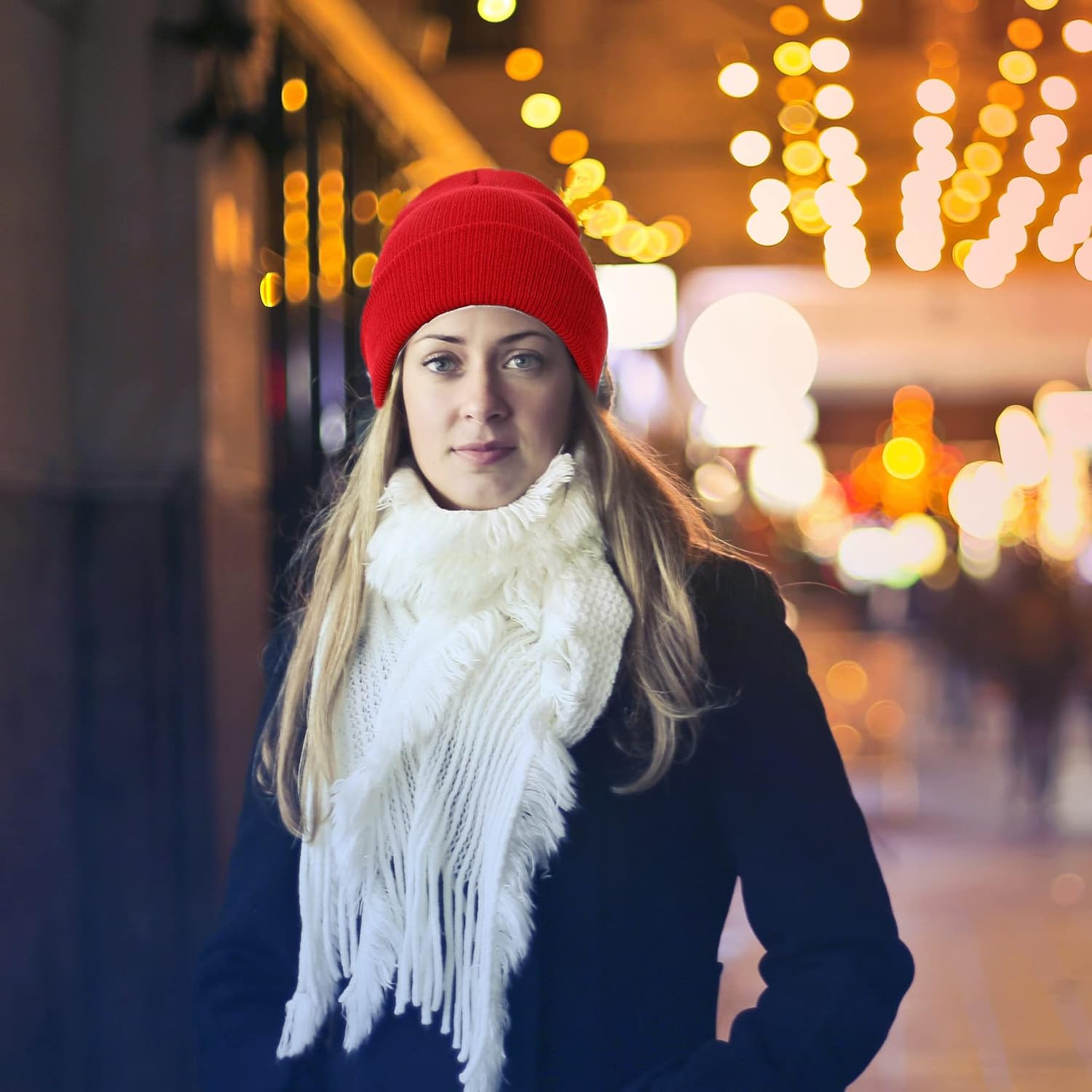 Unisex Beanie for Men and Women Knit Hat Winter Beanies