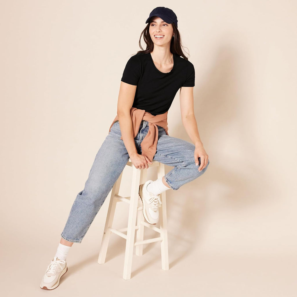 Women'S Regular-Fit Short-Sleeve Crewneck T-Shirt, Multipacks