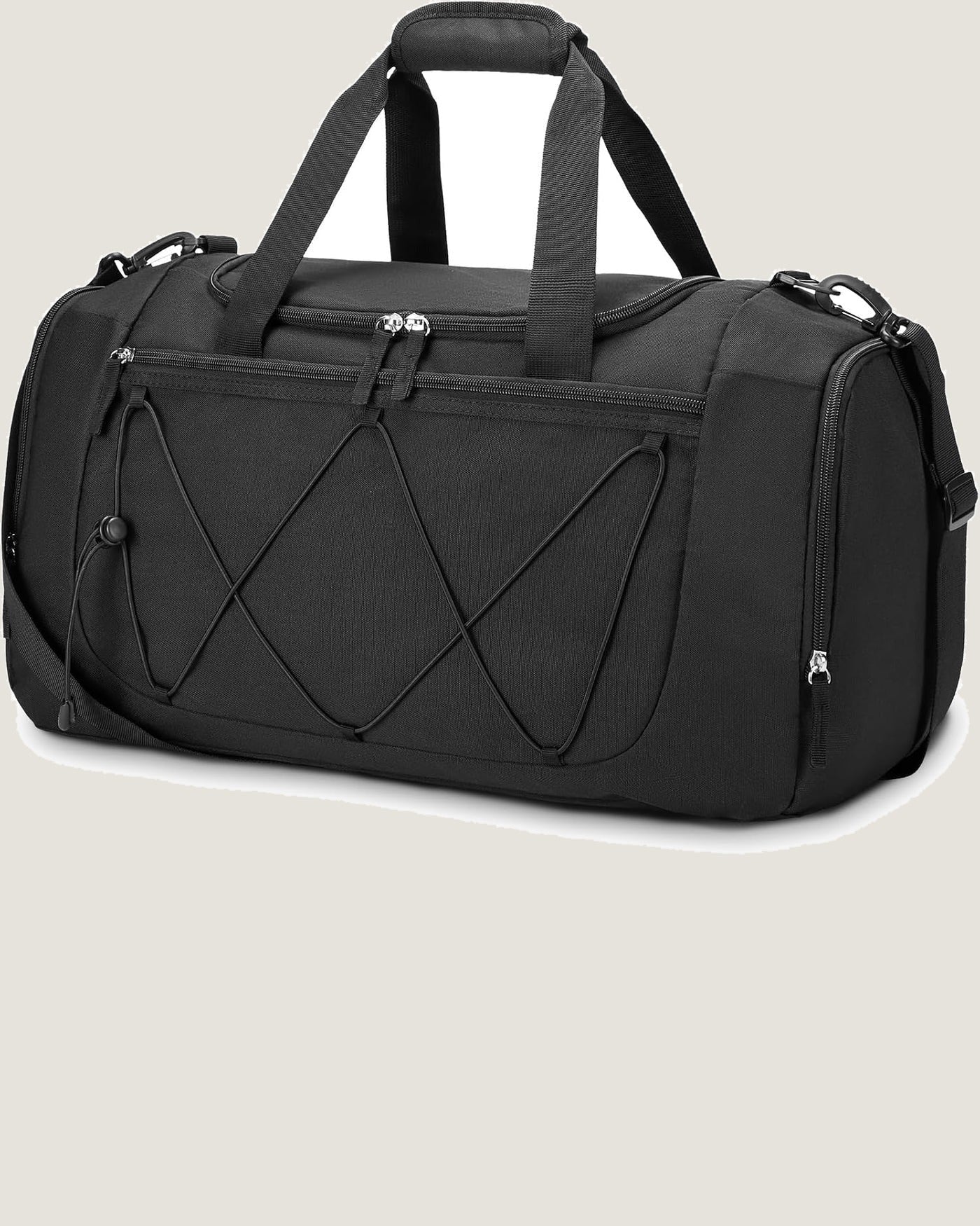21 Inches Gym Bag for Men, Duffel Bag with Shoe Compartment