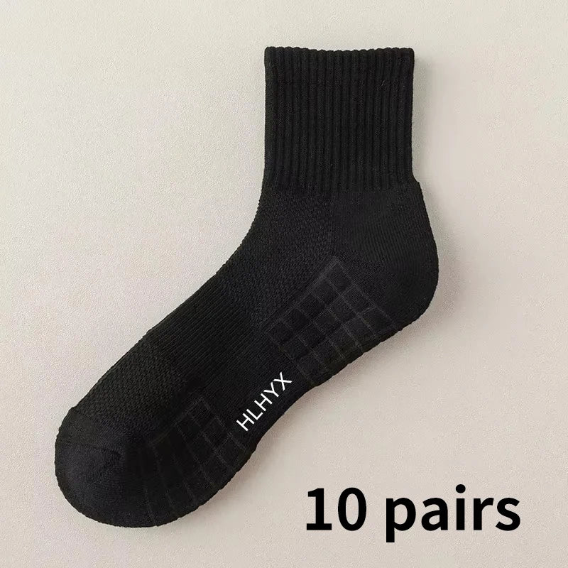 Crew socks sole cushioning detail