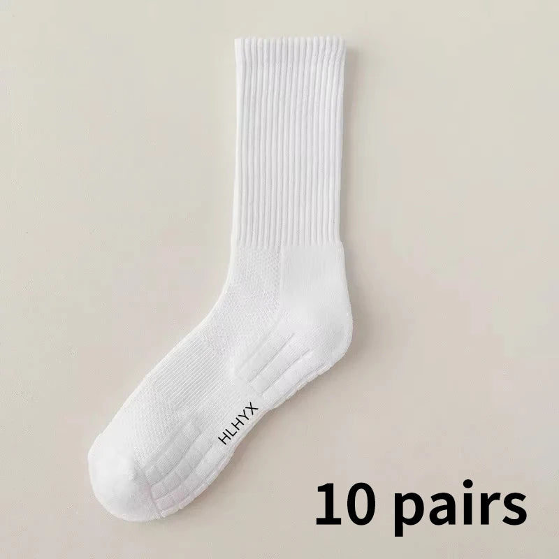 Crew sock terry cushioning interior detail