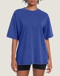 Oversized Tee — Blue