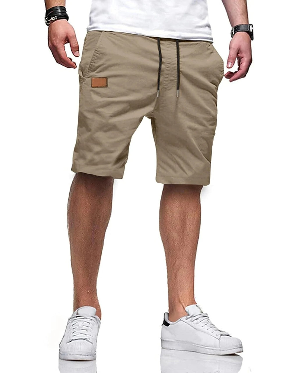 Chino Short in sage green cotton twill, 9-inch inseam